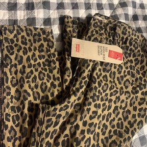 COPY - Women’s Levi’s leopard print high rise super skinny jegging
